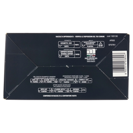 Intesa Pour Homme Sport Gel Doccia Shampoo 250mL + Deodorante Ylang Ylang 150mL + After Shave 100mL